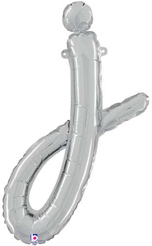 24" Air-Fill Script Letter Balloons