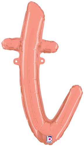 24" Air-Fill Script Letter Balloons