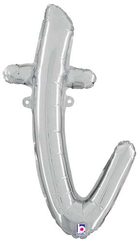 24" Air-Fill Script Letter Balloons