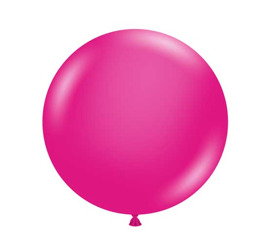 Hot Pink Latex Balloons