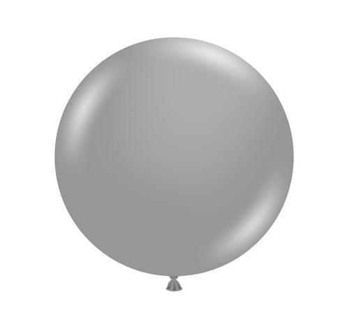 Silver Latex Balloons