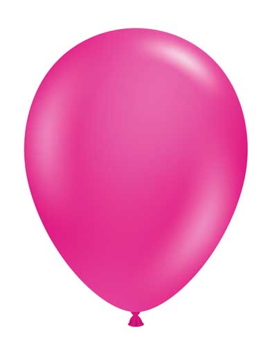 Hot Pink Latex Balloons