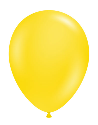 Yellow Latex Balloons