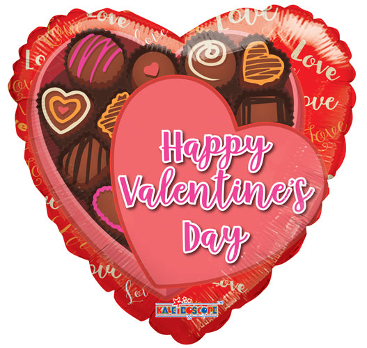 Valentine's Chocolate Box Shape