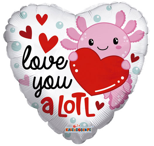 I Love You A Lotl Foil Balloons