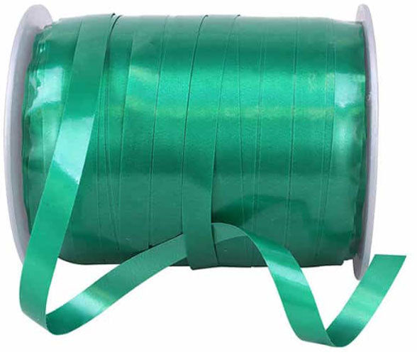3/8 Wide Reliant Emerald Green Curling Ribbon