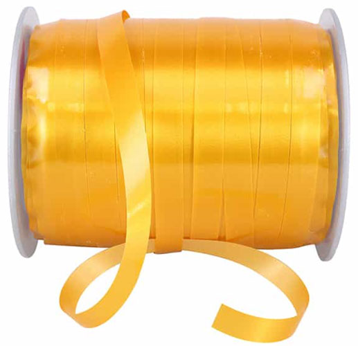 3/8 Wide Reliant Gold Curling Ribbon