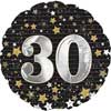 30th Birthday Foil Balloons - Packaged