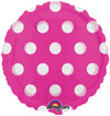 Dots, Swirls, & Stripes Foil Balloons - Packaged