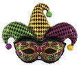 Mardi Gras Shapes & Jumbo Foil Balloons