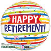 Retirement Foil Balloons - Packaged