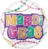 Mardi Gras Foil Balloons