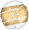 50th Birthday Foil Balloons - Packaged