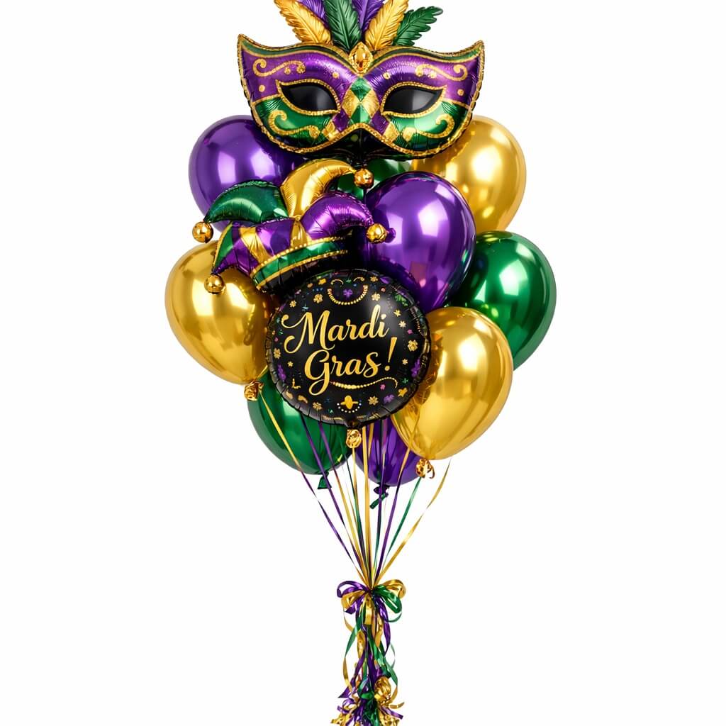 Mardi Gras Balloons