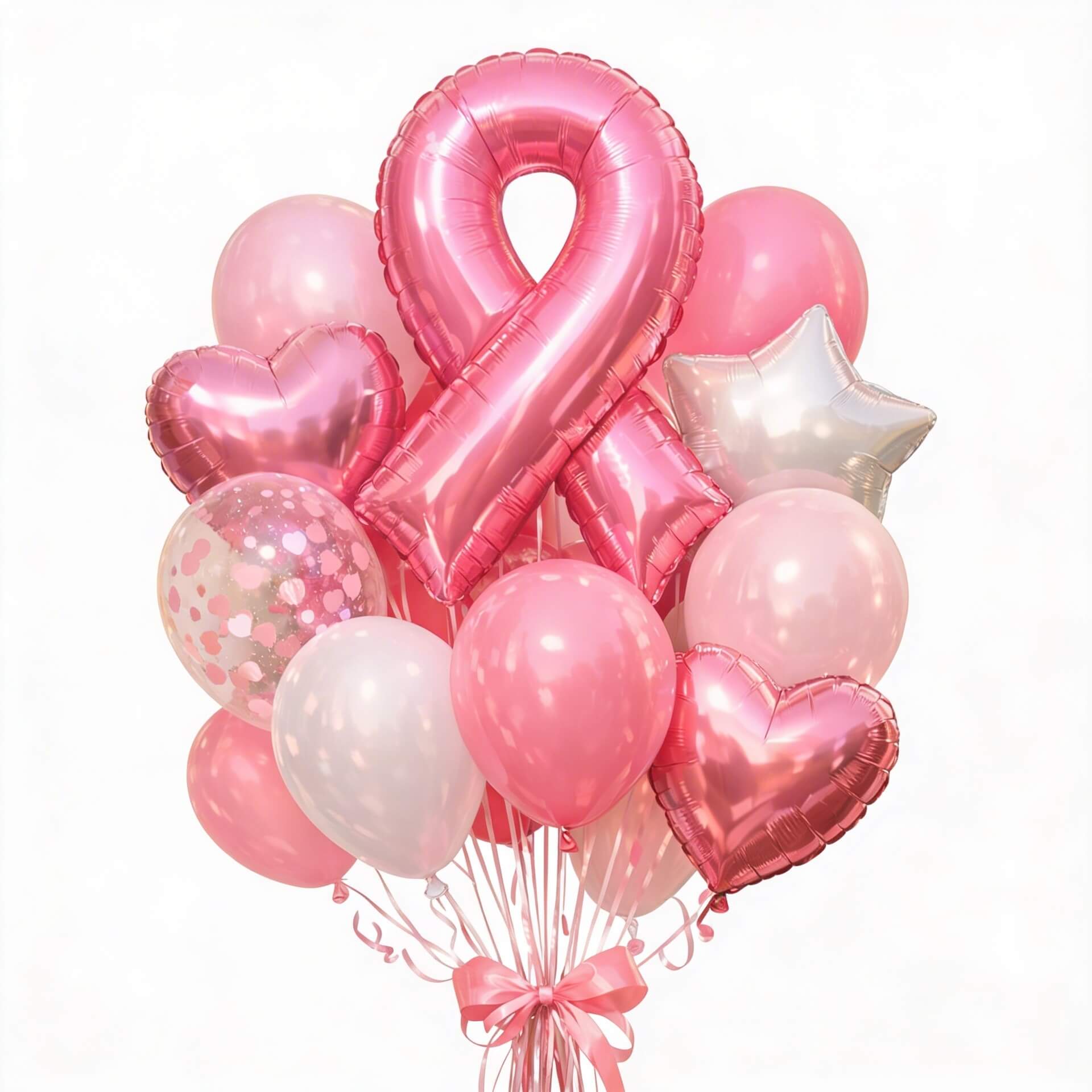 Breast Cancer Awareness Balloons
