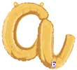 Air-Fill Mini Script Letter Balloons