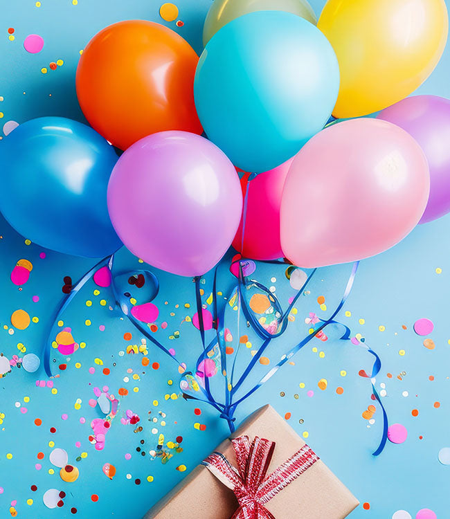 Birthday Shape Foil Balloons