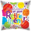 Retirement Foil Balloons - Not Packaged