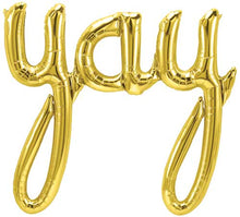 'yay' Gold Script Air-Fill