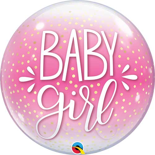 Bubble Baby Girl Pink/Confetti