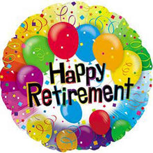 Happy Retirement Foil Balloons