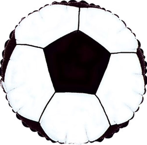 Soccer Ball Foil Balloons