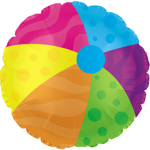 Beach Ball Foil Balloons