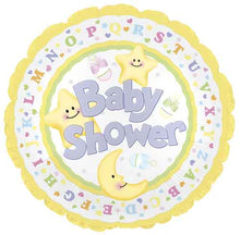 Baby Shower Moon & Stars Foil Balloons
