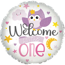 Welcome Little Girl Foil Balloons