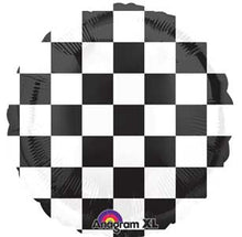 Checkered Flag Foil Balloons (not packaged)