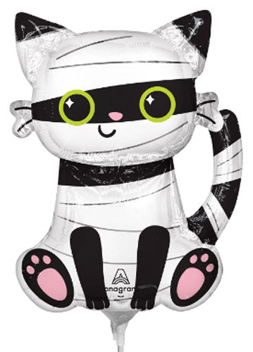 14" Purr-fect Halloween Party Cat Foil Balloon