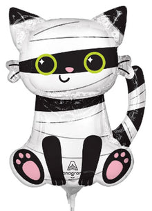 14" Purr-fect Halloween Party Cat Foil Balloon