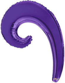 14" Purple Wave Air-Fill Balloons
