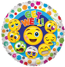 Get Well Smiles Non-Foil Balloons