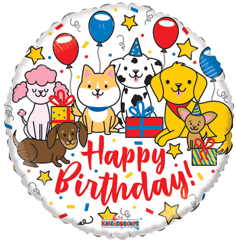 Birthday Pets GB Foil Balloons