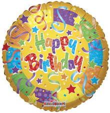 Birthday Colors Foil Balloons