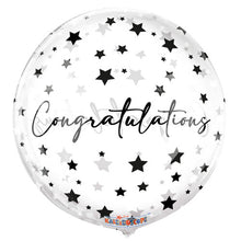 Congrats Streamers Gelliball Foil Balloons