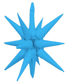 22 Inch Neon Blue Starburst