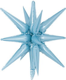 22 Inch Light Blue Starburst