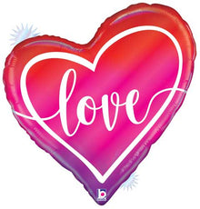 Opal Ombre Love Shape