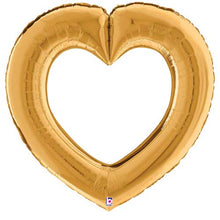 Linking Heart Gold Shape