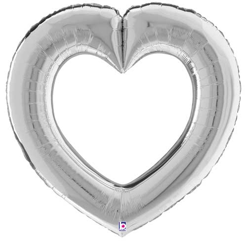 Linking Heart Silver Shape