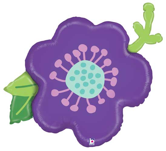 Purple Flower Shape