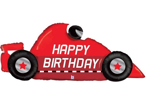 Birthday Race Car Shape