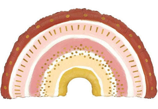 Glitter Pastel Rainbow Shape