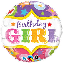Birthday Girl Circus Foil Balloons