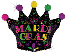 Mardi Gras Filigree Crown Shape