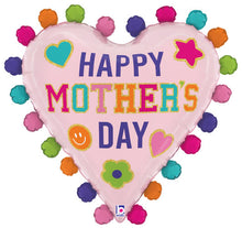 Mother's Day Heart Patches Shape