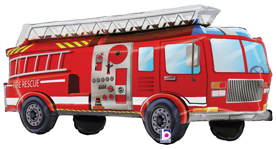 Red Fire Truck Shape