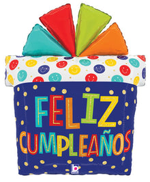 Regalo de Cumpleanos Cara Sonriente Foil Balloons